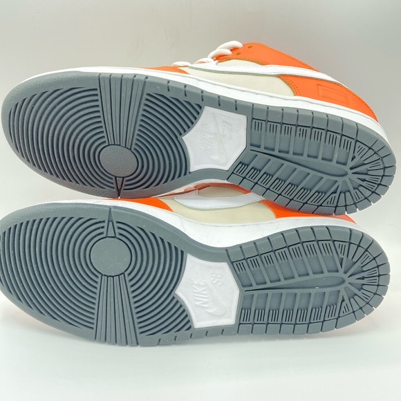 Nike SB Low Dunk Pro Orange Box White Sz 10 Rare shoes sneakers new no box main image 5